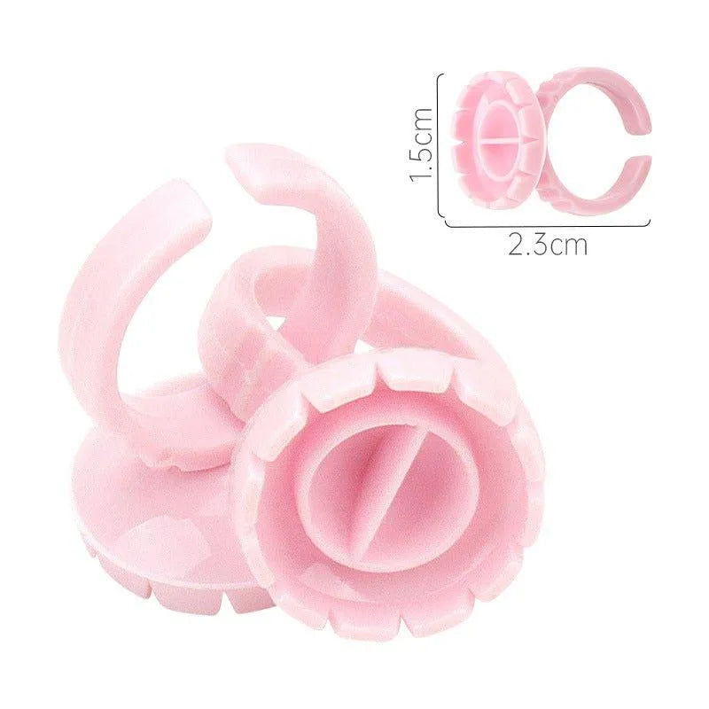 Glue Rings for Eyelash Extension 100pcs/pack, product image 6