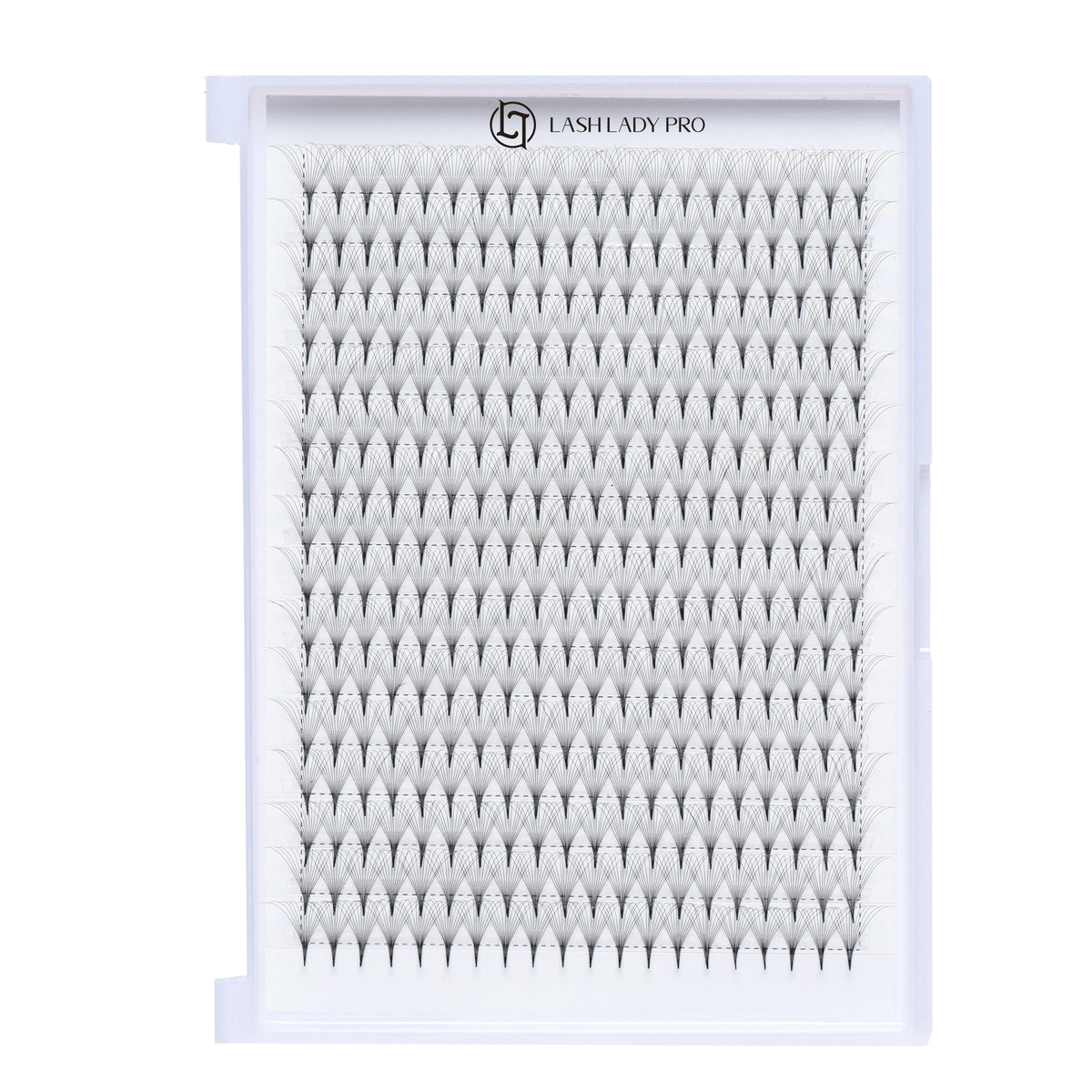 Premade Fans Lashes - 320 Fans 12D 0.05 Pointy Base | 16 Rows for professional lash extension use