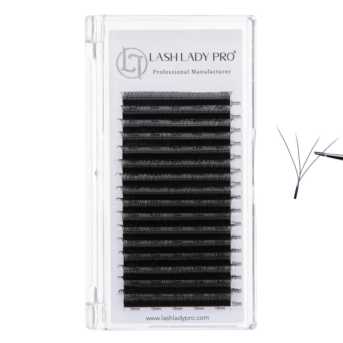 4D W lash extension tray