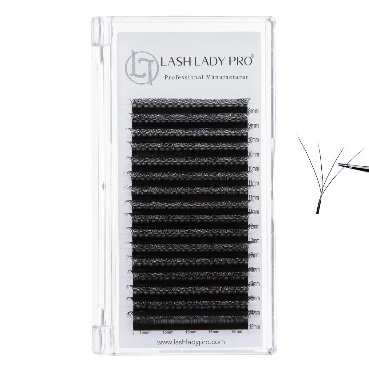 4D W lash extension tray