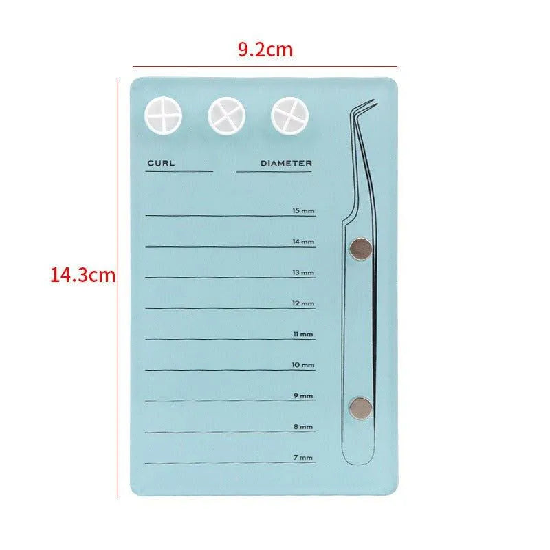 Crystal Acrylic Lash Tile With Magnetic Tweezer Holder, product image 6