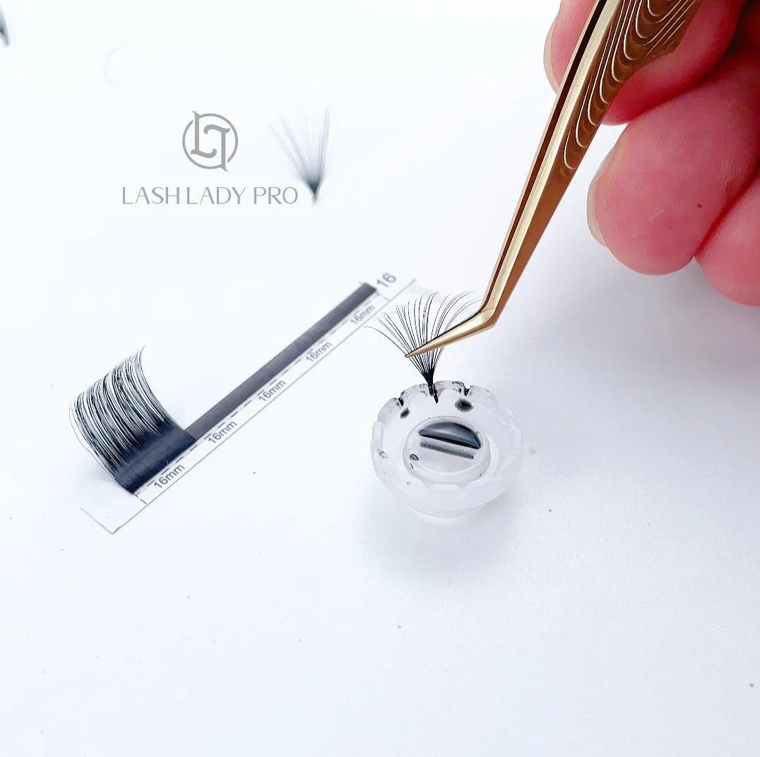 Fanning cup 100pcs/pack with 1 roll glue dot, product image 2