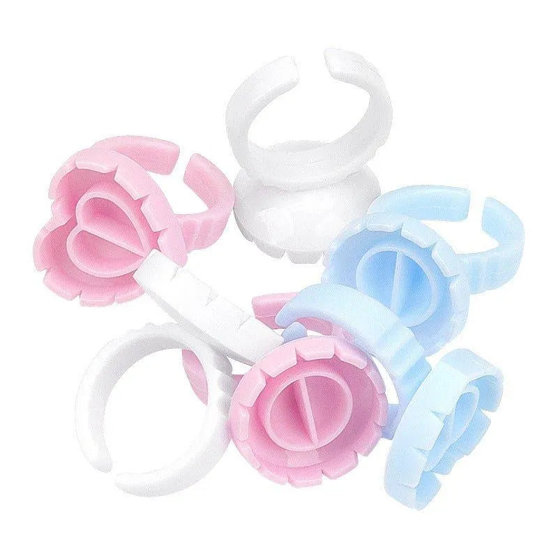 Glue Rings for Eyelash Extension 100pcs/pack, product image 5
