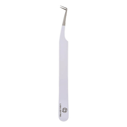 LF-04 Fiber Tip 90 Degree Boot Tweezer for professional lash extension use