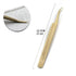 LG-03 Gold Volume Tweezer for professional lash extension use