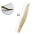 LG-04 Gold Tweezer for professional lash extension use