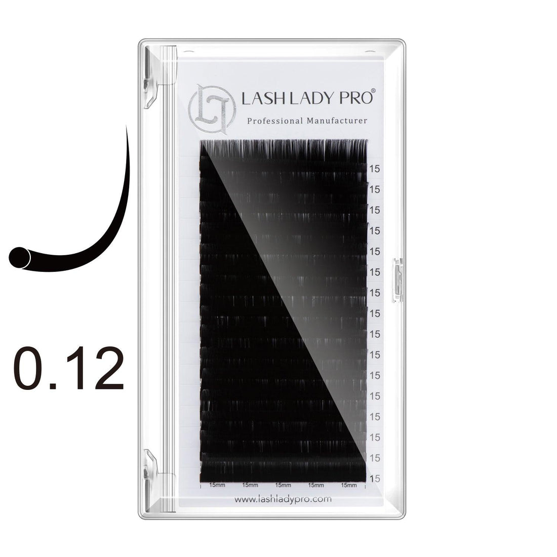 Premium Classic Eyelash 0.12 - lashladypro