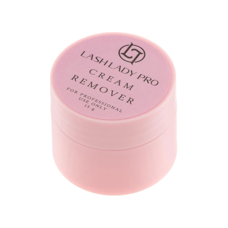 strawberry cream glue remover 15g for professional lash extension use