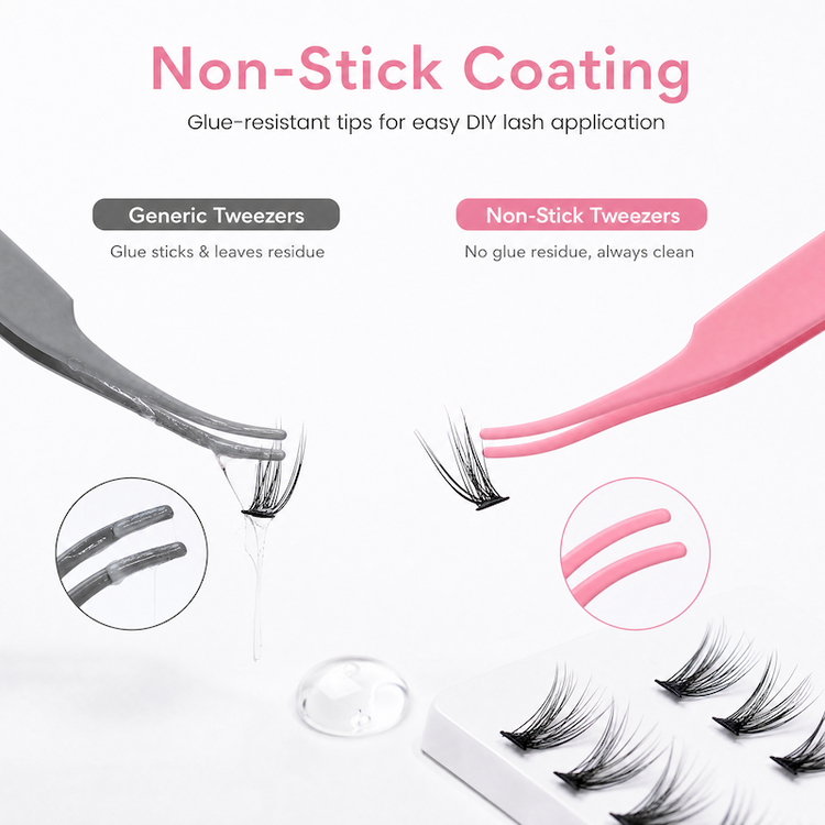 Non-Stick DIY Lash Applicator Tweezer