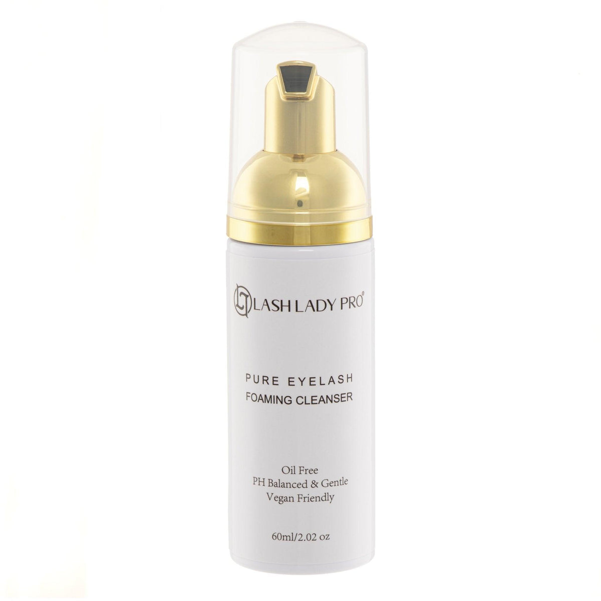 Eyelash cleanser 60ml for professional lash extension use