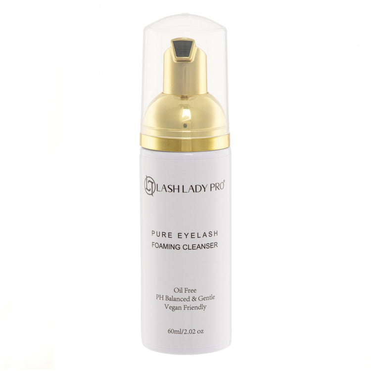 Eyelash cleanser 60ml for professional lash extension use